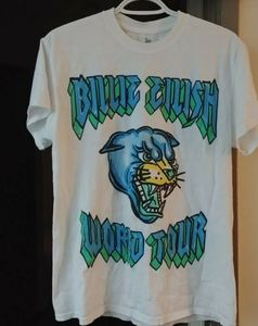 Billie Eilish World tour white t shirt